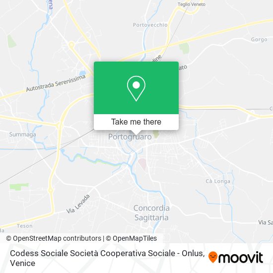 Codess Sociale Società Cooperativa Sociale - Onlus map