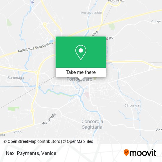 Nexi Payments map