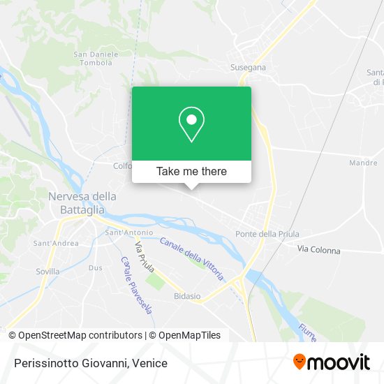 Perissinotto Giovanni map