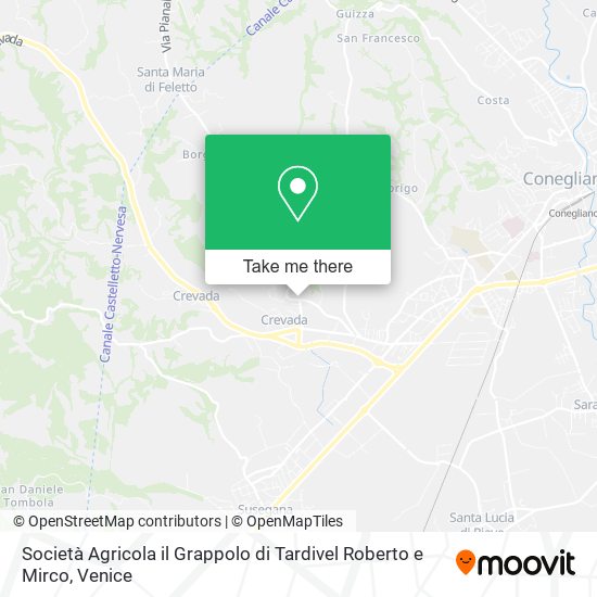 Società Agricola il Grappolo di Tardivel Roberto e Mirco map