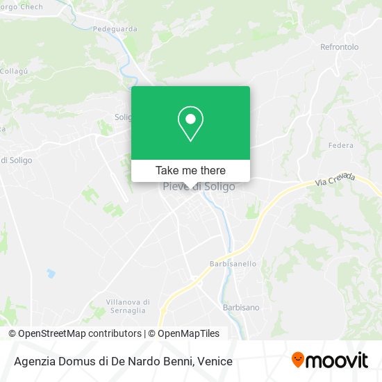 Agenzia Domus di De Nardo Benni map