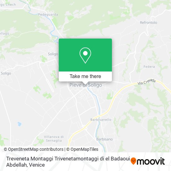 Treveneta Montaggi Trivenetamontaggi di el Badaoui Abdellah map