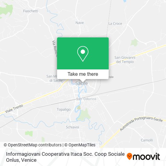 Informagiovani Cooperativa Itaca Soc. Coop Sociale Onlus map