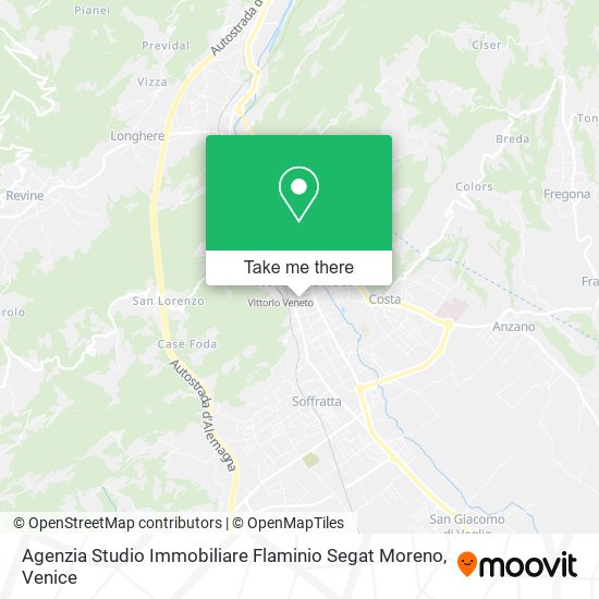 Agenzia Studio Immobiliare Flaminio Segat Moreno map