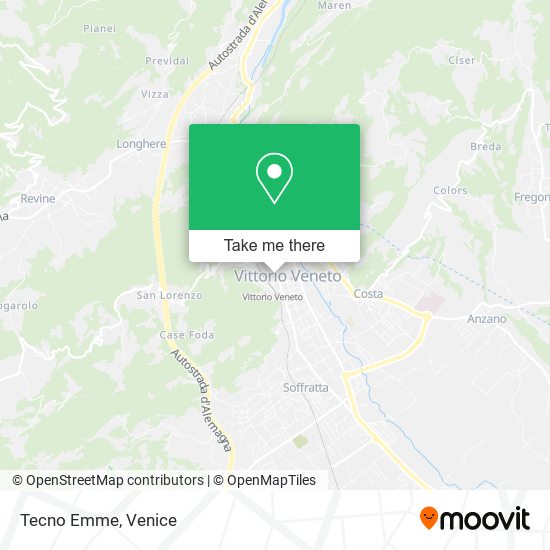 Tecno Emme map