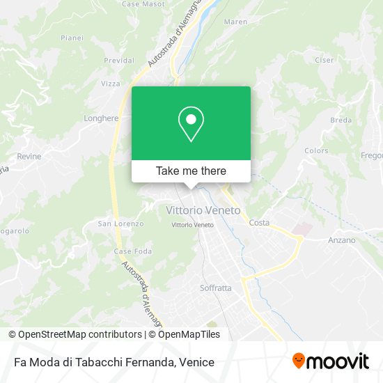 Fa Moda di Tabacchi Fernanda map