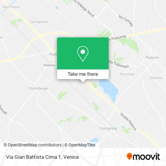 Via Gian Battista Cima  1 map