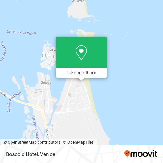 Boscolo Hotel map