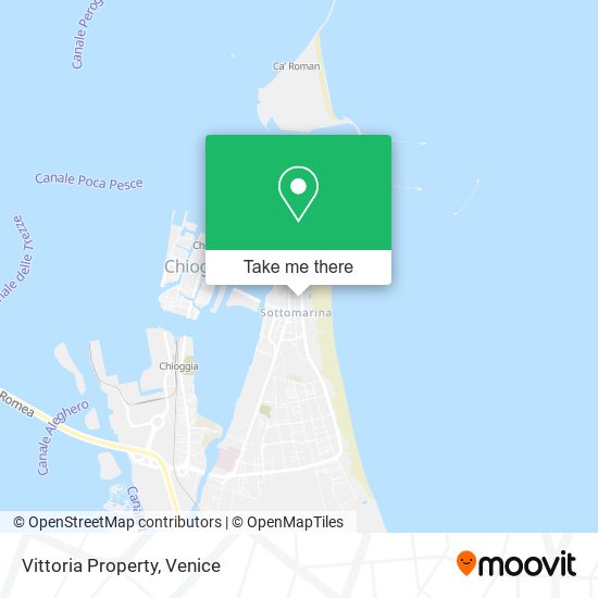 Vittoria Property map