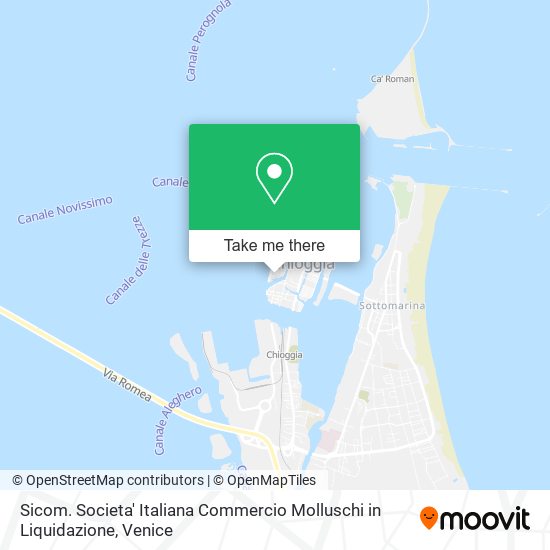 Sicom. Societa' Italiana Commercio Molluschi in Liquidazione map