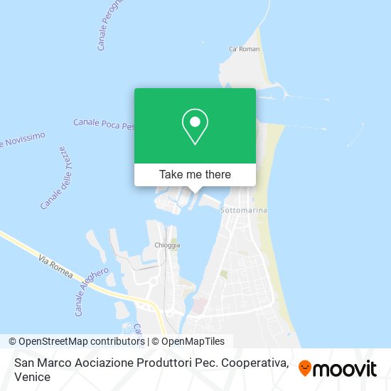 San Marco Aociazione Produttori Pec. Cooperativa map