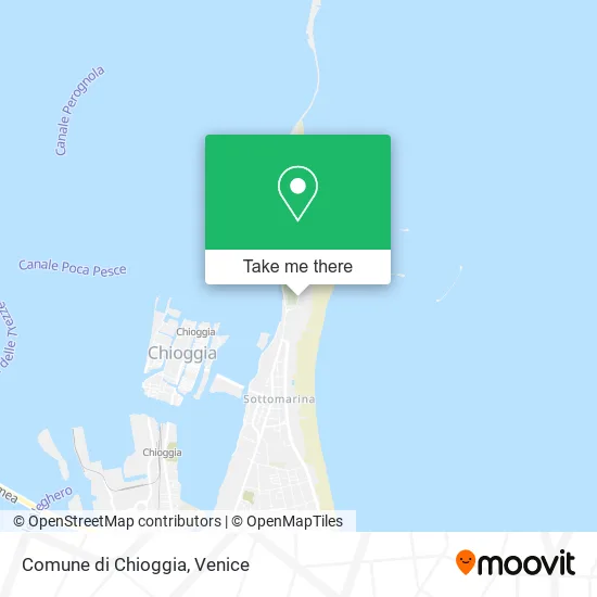 Municipality of Chioggia map