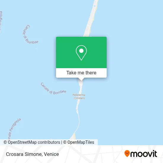 Crosara Simone map