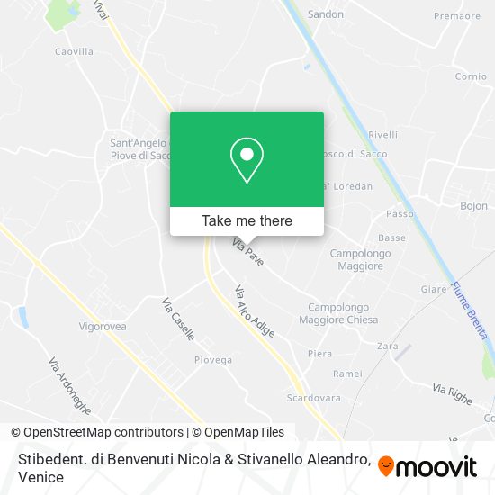 Stibedent. di Benvenuti Nicola & Stivanello Aleandro map