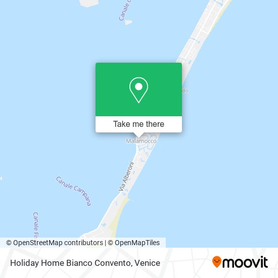 Holiday Home Bianco Convento map