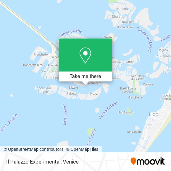 Il Palazzo Experimental map