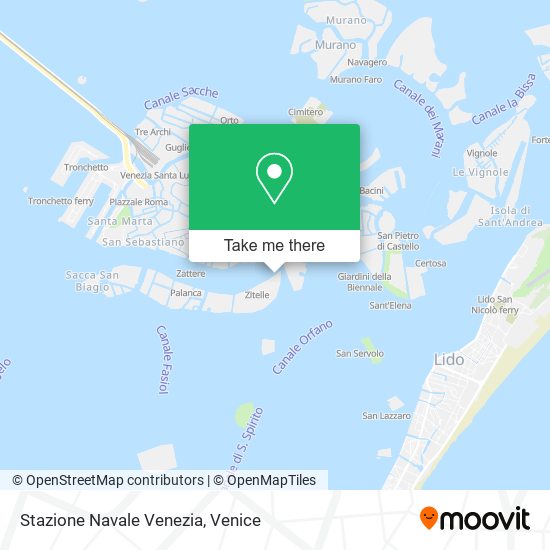 Stazione Navale Venezia map