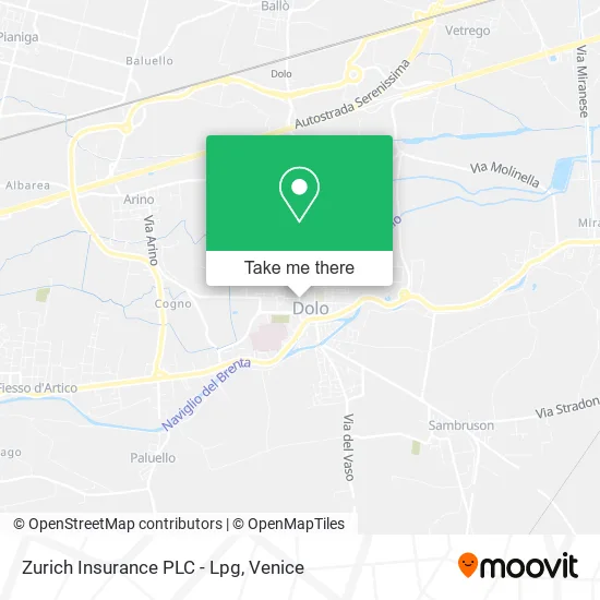 Zurich Insurance PLC - Lpg map