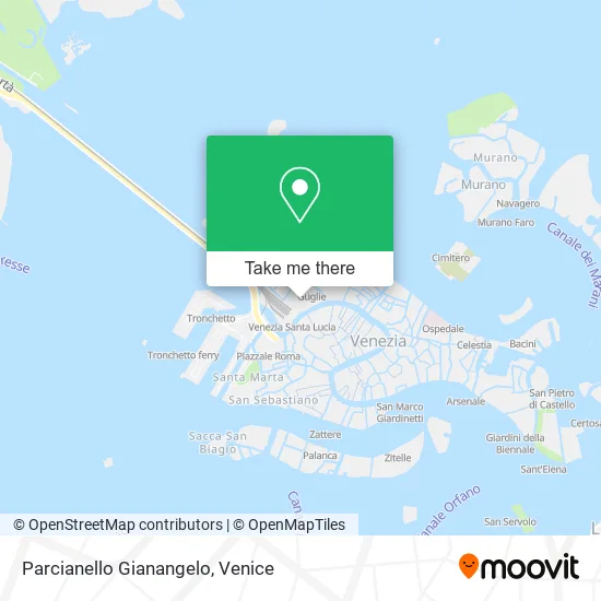 Parcianello Gianangelo map