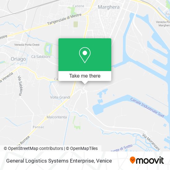 General Logistics Systems Enterprise map