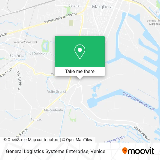 General Logistics Systems Enterprise map