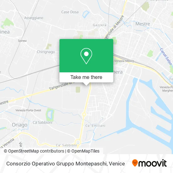 Consorzio Operativo Gruppo Montepaschi map