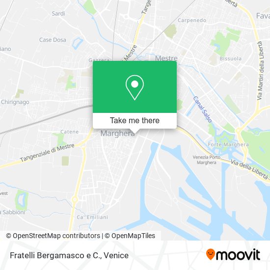 Fratelli Bergamasco e C. map