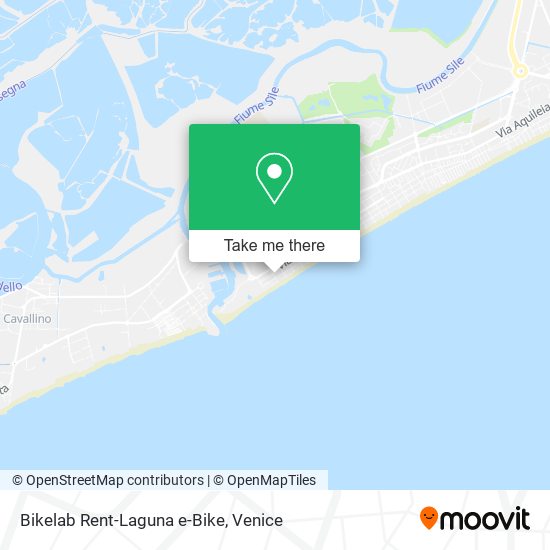 Bikelab Rent-Laguna e-Bike map