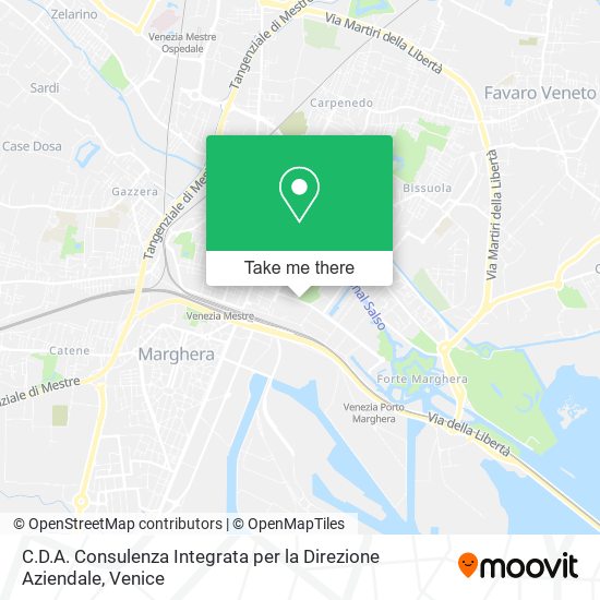 C.D.A. Consulenza Integrata per la Direzione Aziendale map