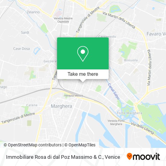Immobiliare Rosa di dal Poz Massimo & C. map