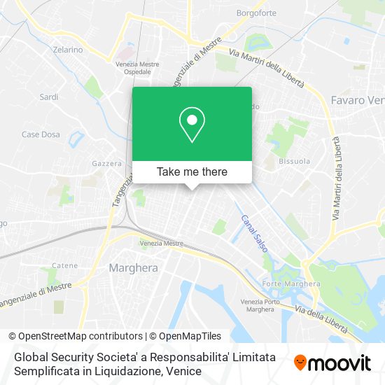 Global Security Societa' a Responsabilita' Limitata Semplificata in Liquidazione map