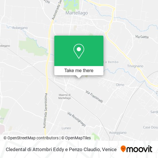 Cledental di Attombri Eddy e Penzo Claudio map
