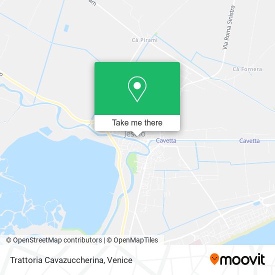 Trattoria Cavazuccherina map