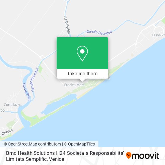 Bmc Health Solutions H24 Societa' a Responsabilita' Limitata Semplific map