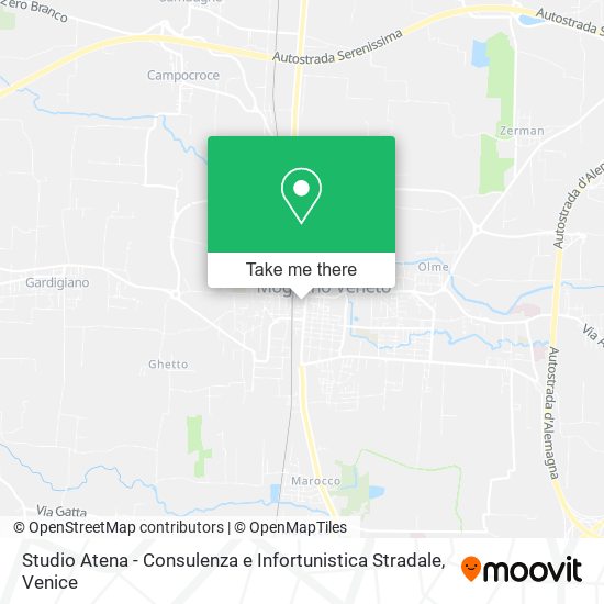 Studio Atena - Consulenza e Infortunistica Stradale map