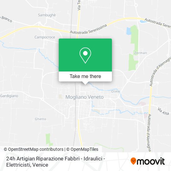 24h Artigian Riparazione Fabbri - Idraulici - Elettricisti map