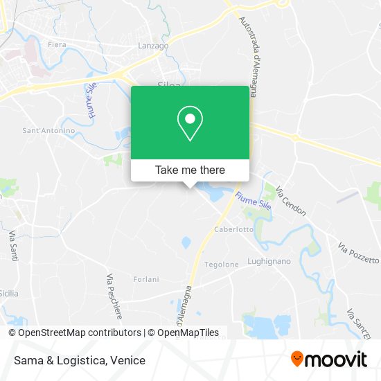 Sama & Logistica map