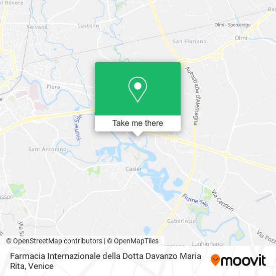 Farmacia Internazionale della Dotta Davanzo Maria Rita map