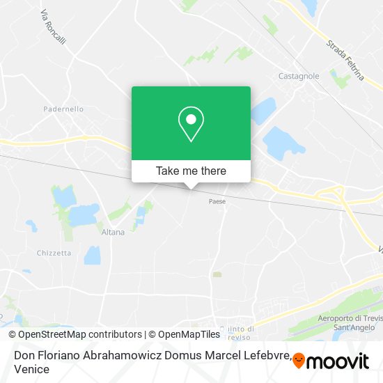 Don Floriano Abrahamowicz Domus Marcel Lefebvre map