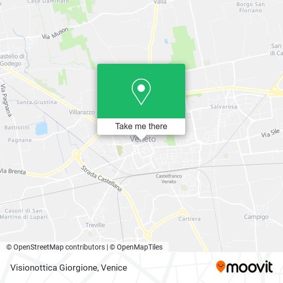 Visionottica Giorgione map