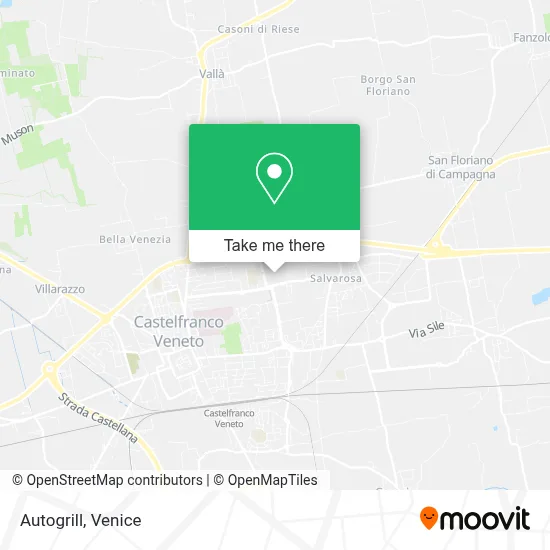 Autogrill map