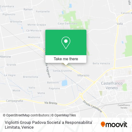 Vigliotti Group Padova Societa' a Responsabilita' Limitata map