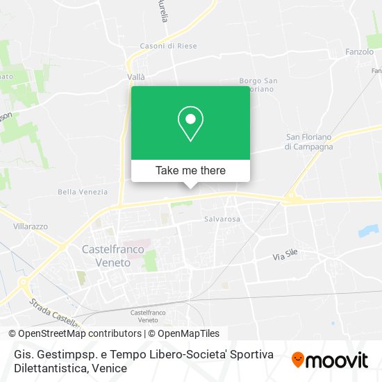 Gis. Gestimpsp. e Tempo Libero-Societa' Sportiva Dilettantistica map