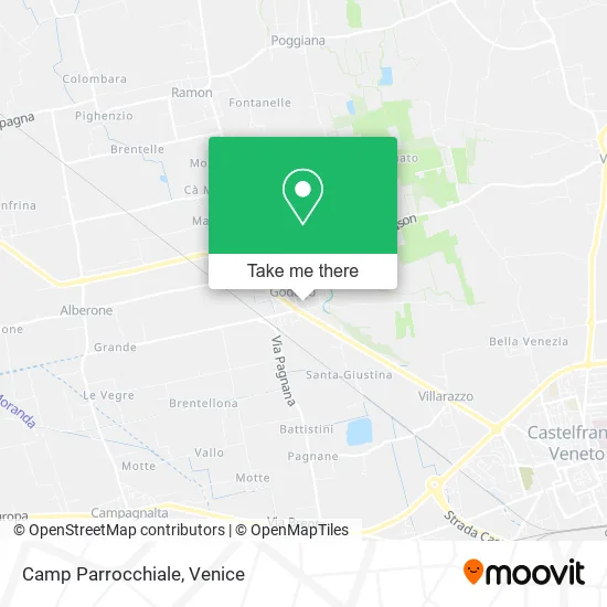 Camp Parrocchiale map