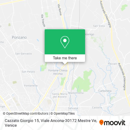 Cazzato Giorgio 15, Viale Ancona-30172 Mestre Ve map