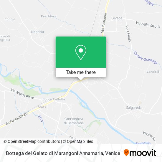 Bottega del Gelato di Marangoni Annamaria map