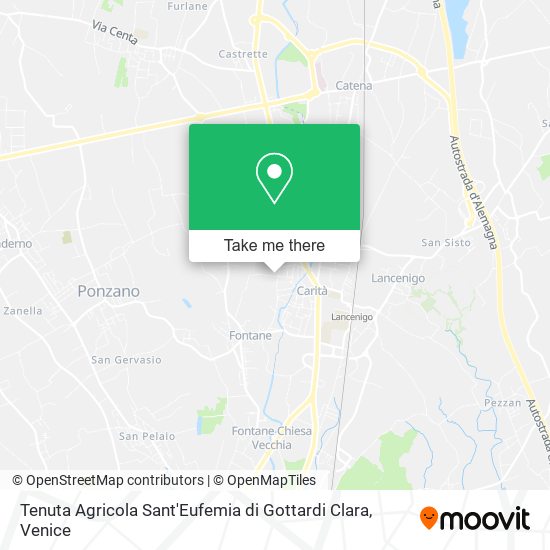 Tenuta Agricola Sant'Eufemia di Gottardi Clara map