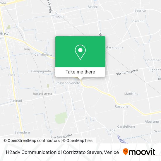 H2adv Communication di Corrizzato Steven map