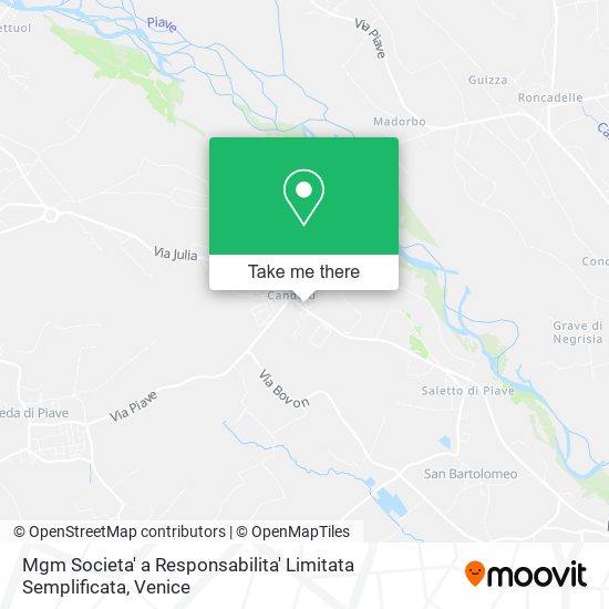 Mgm Societa' a Responsabilita' Limitata Semplificata map