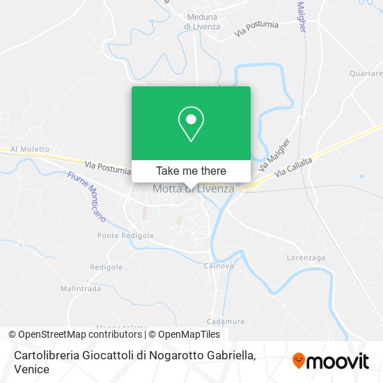 Cartolibreria Giocattoli di Nogarotto Gabriella map